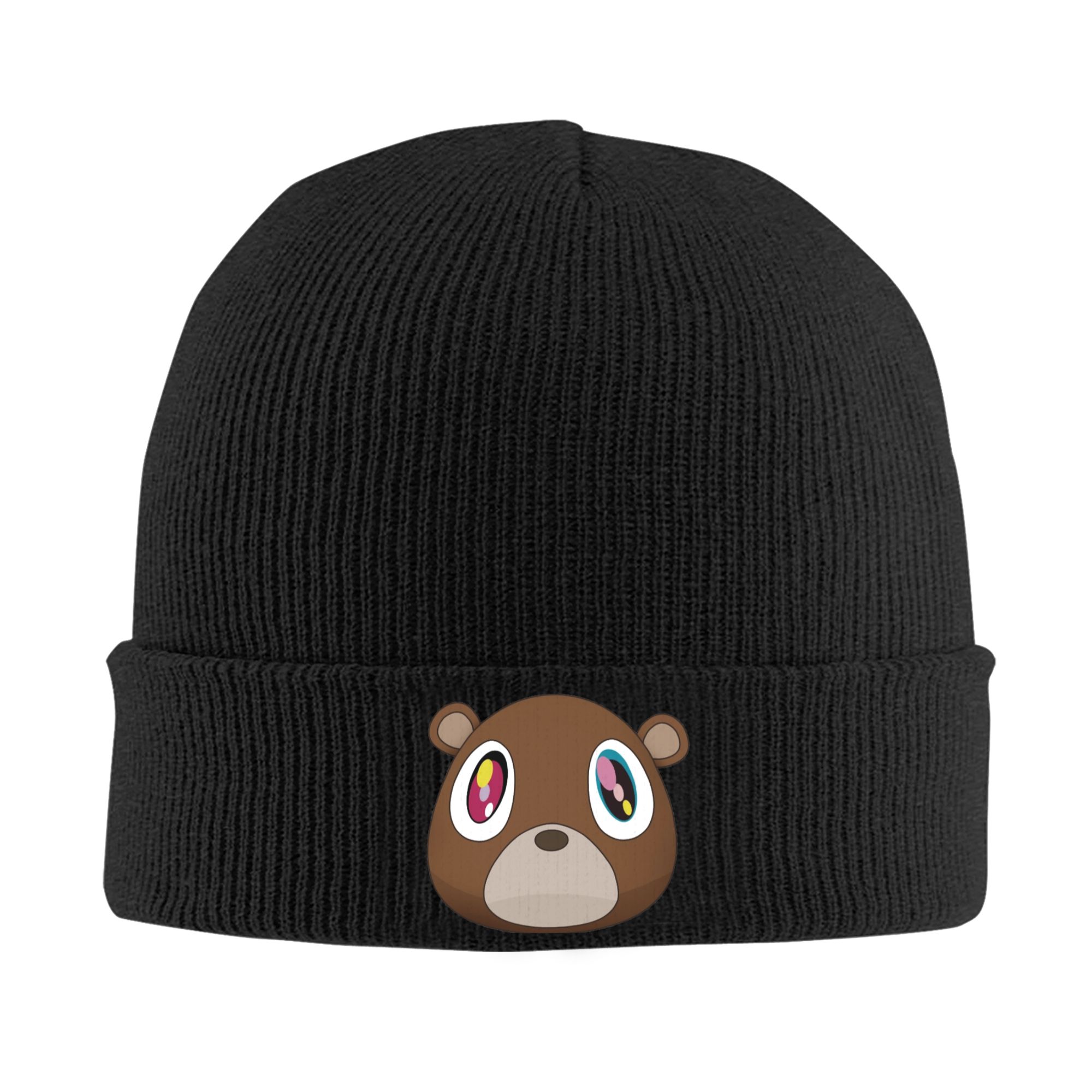 Street Fashion Loverboy Hat - 卒業ベアラッパーハット 秋冬ビーニー 暖かいカニエ・ウェスト ミュージックキャップ メンズ レディース