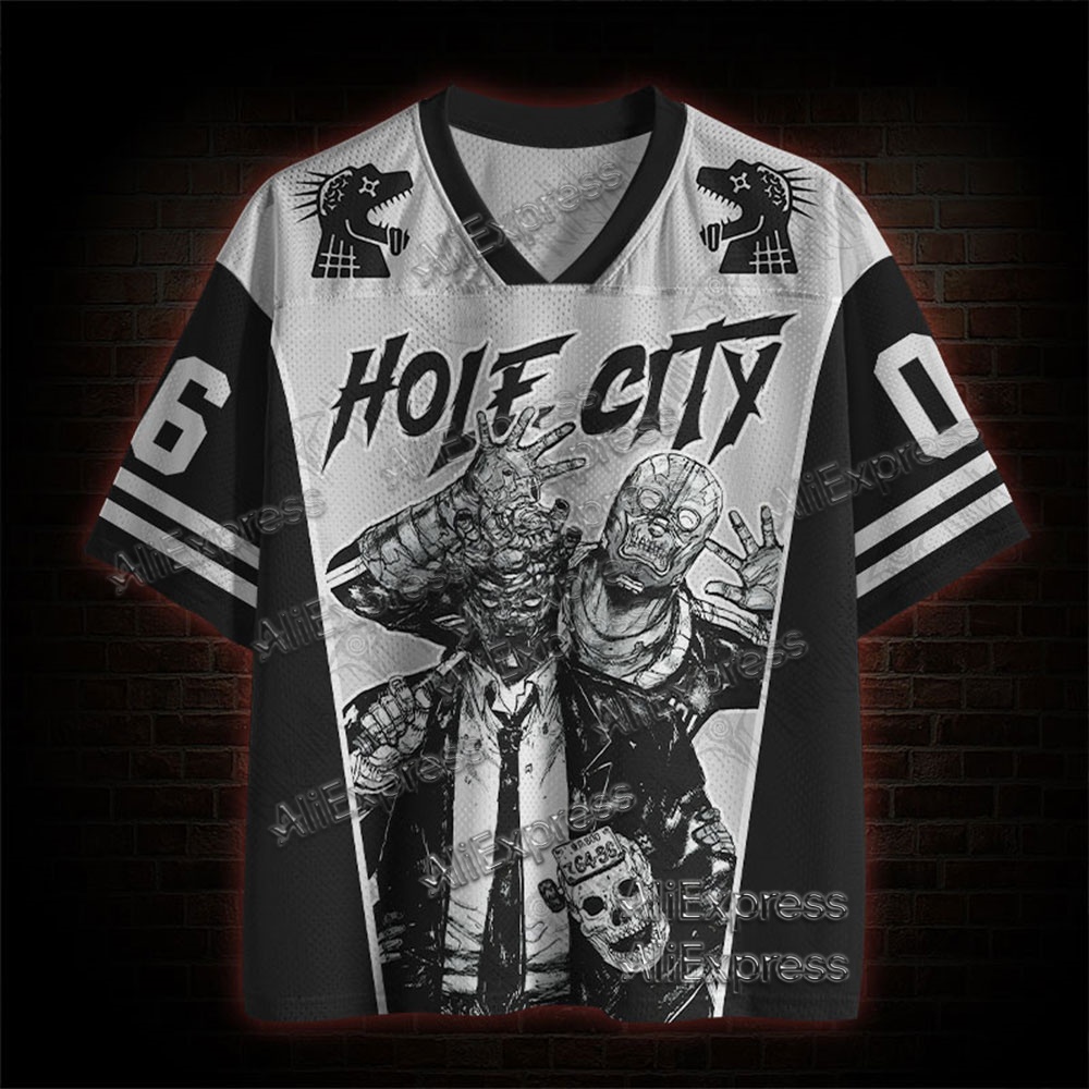 Street Fashion Jersey - (ZZ) 売れ筋商品、ストリートファッション速乾メッシュジャージ、スポーツ通気性のある大人用VネックTシャツ、スポーツフィットネスシリーズ