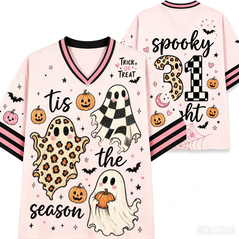 Street Fashion Events - Y2K ハロウィンパーティー ゴーストテーマイベント 3Dプリント メンズ スポーツ