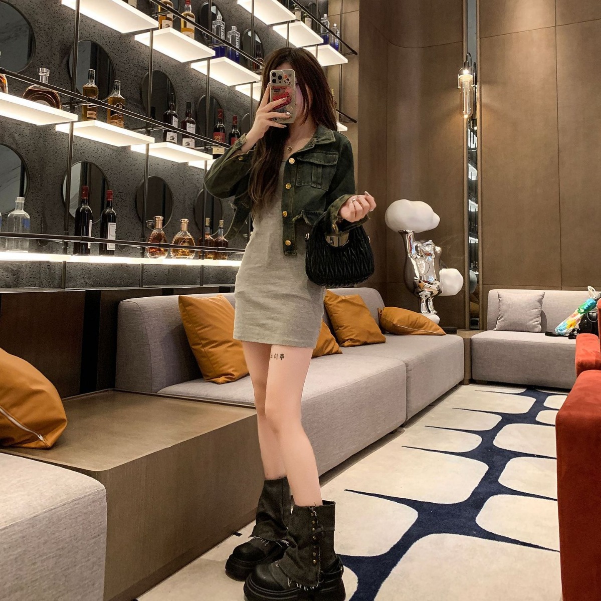 レディースブーツ ブリティッシュファッション パンツレッグブ - Street Fashion Denim のレビューと価格