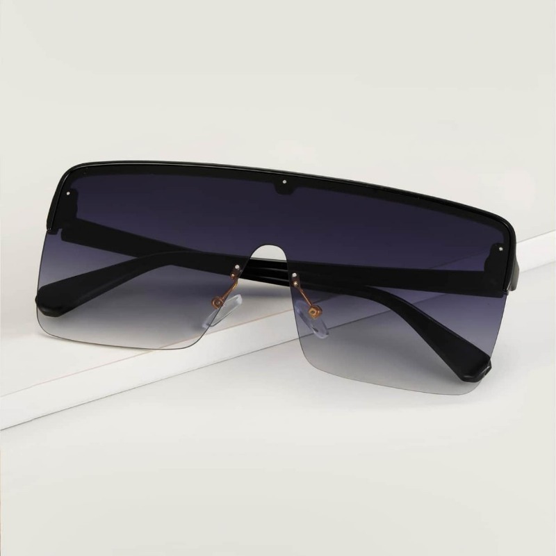 ファッションラグジュアリーデザイナーオーバーサイズサングラス - Street Fashion Glasses のレビューと価格