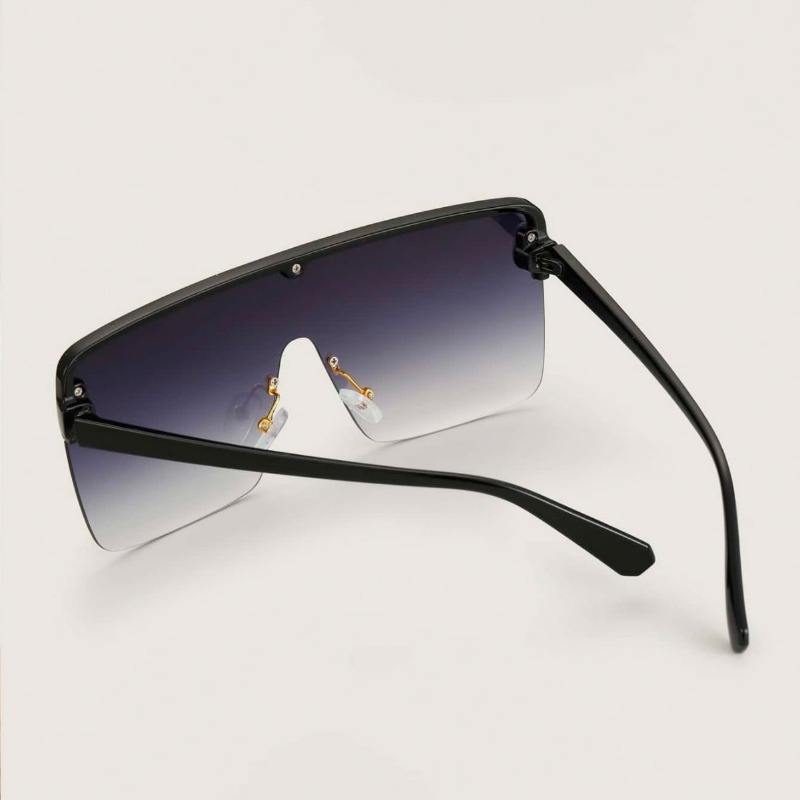ファッションラグジュアリーデザイナーオーバーサイズサングラス - Street Fashion Glasses のレビューと価格