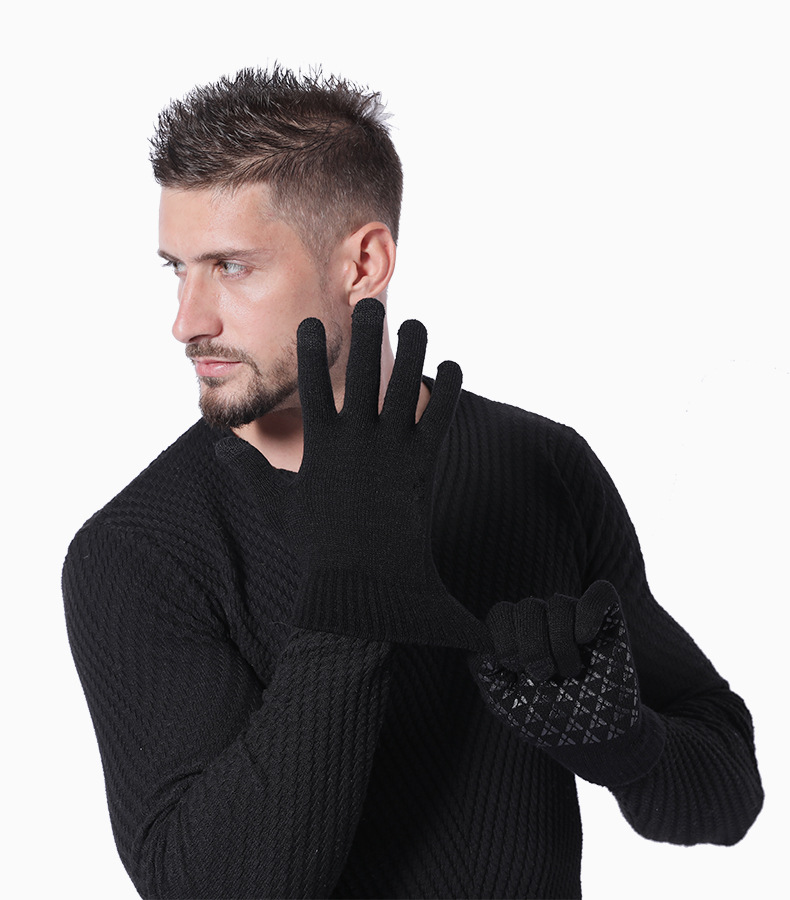 男性と女性のための魔法のニットグローブ,フルフィンガー,タッ - Street Fashion Gloves のレビューと価格