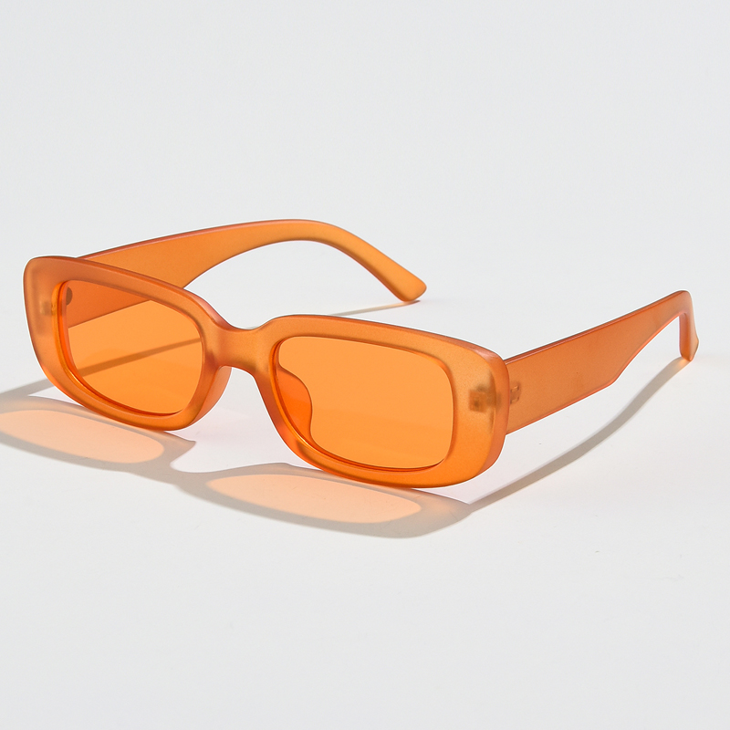 1/4 個新しい小さな正方形サングラス女性男性トレンディなヴ - Street Fashion Glasses のレビューと価格
