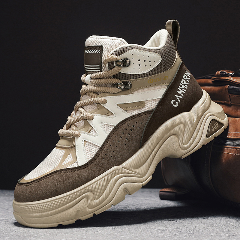メンズファッションブーツ アウトドアハイキングシューズ プラ - Street Fashion Walk のレビューと価格