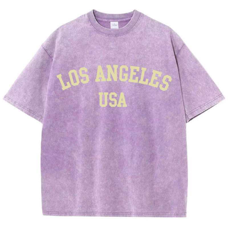 女性の綿洗浄 Tシャツオール数学ルーズ O ネック Tシャツ - Street Fashion Usa のレビューと価格
