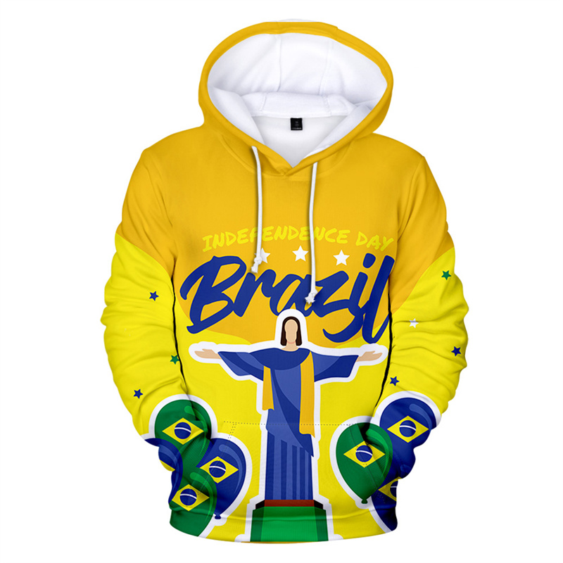 男性と女性のための長袖の3Dプリントされたブレジイルファッシ - Street Fashion Brazil のレビューと価格