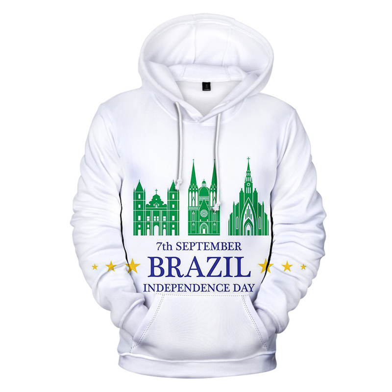 男性と女性のための長袖の3Dプリントされたブレジイルファッシ - Street Fashion Brazil のレビューと価格