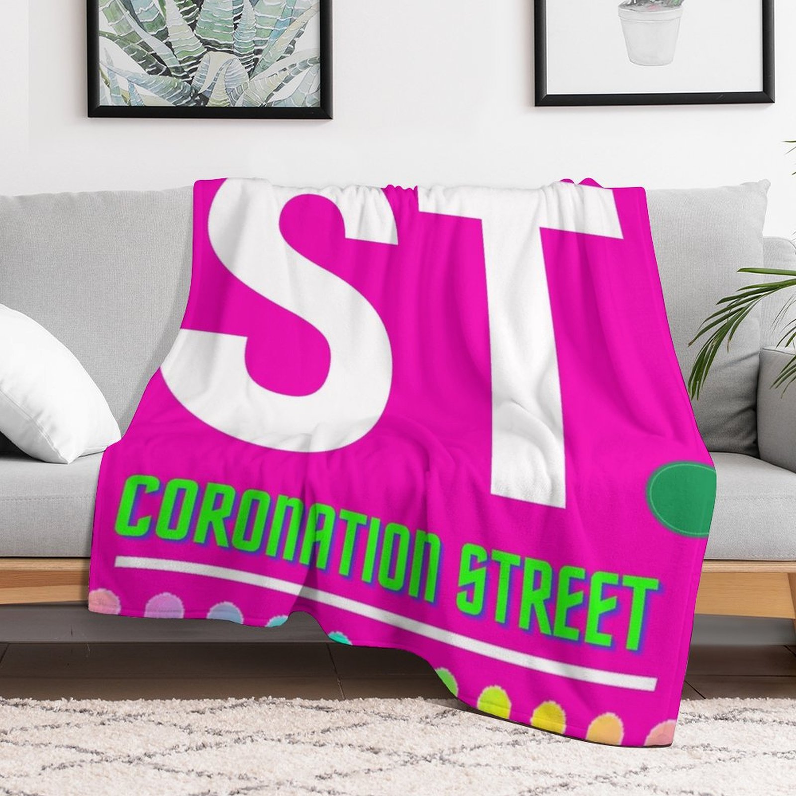 コロネーションストリートのカラフルでファッショナブルなロゴデ - Street Fashion Logo Design のレビューと価格
