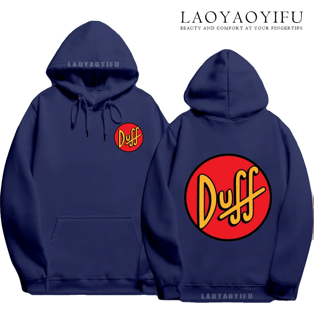 ザ・シンプソンズ ダフビール サークルロゴ V2 パーカー  - Street Fashion Logo Design のレビューと価格