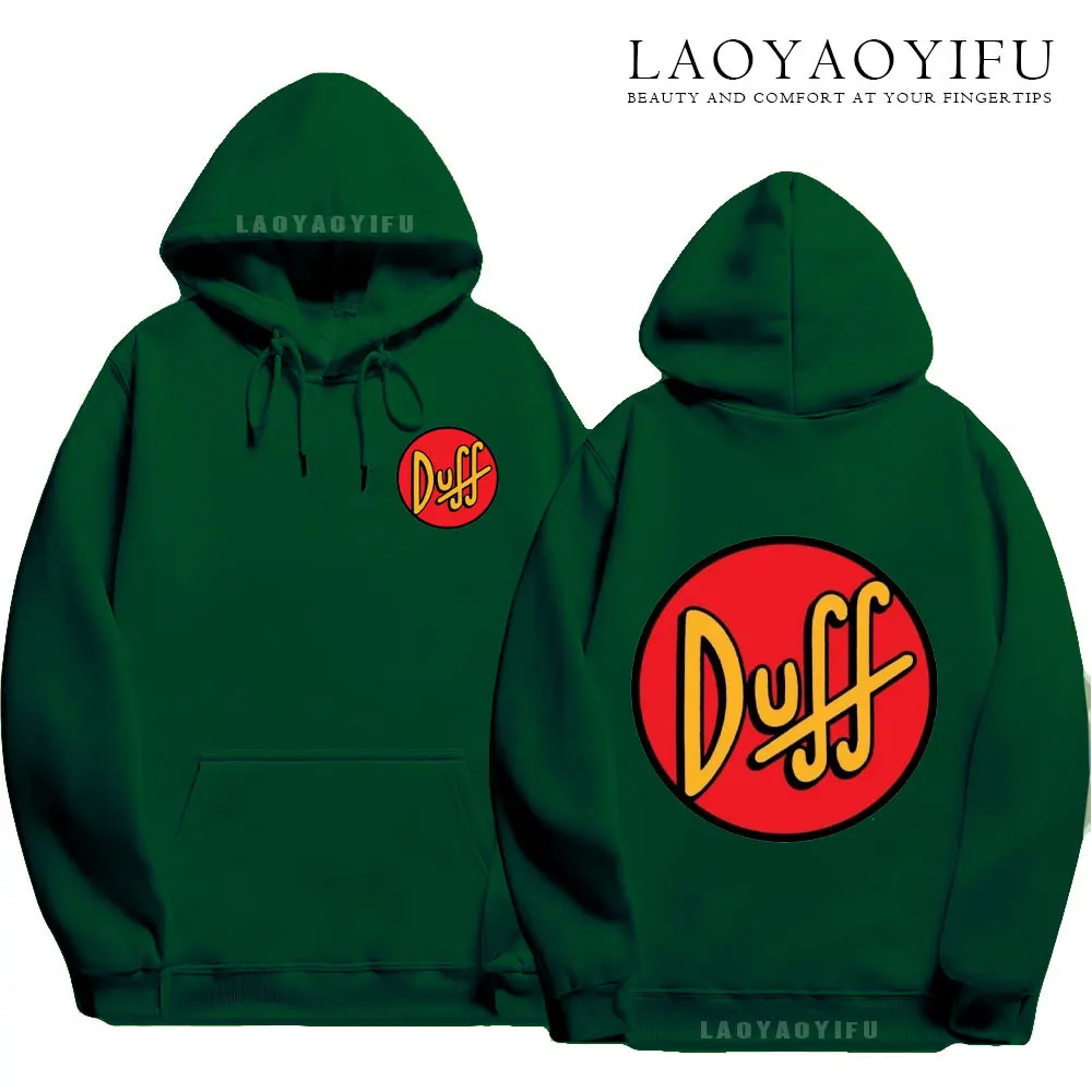 ザ・シンプソンズ ダフビール サークルロゴ V2 パーカー  - Street Fashion Logo Design のレビューと価格
