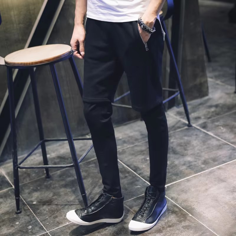 メンズヘアスタイリストパンツ,カジュアルウェア,2ピース,ラ - Street Fashion Shanghai のレビューと価格