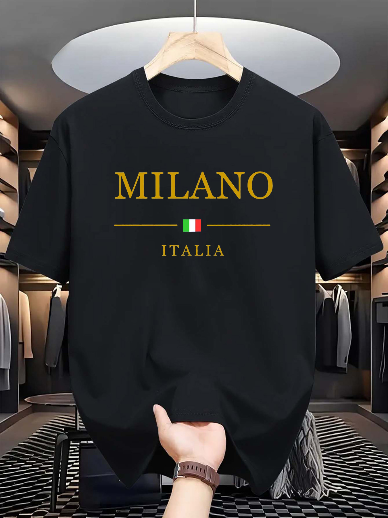 イタリア ミラノ プリント メンズ レディース ピュアコット - Street Fashion In Milan のレビューと価格