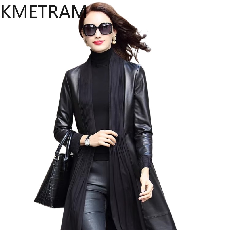 KMETRAM 100% 天然羊皮レザージャケット女性の革の - Street Fashion Fall 2025 のレビューと価格