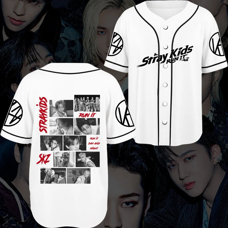 2026 Kpop STRAYKIDS Run It Wor - Street Fashion Jersey のレビューと価格