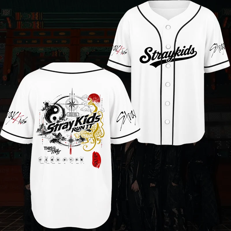 2026 Kpop STRAYKIDS Run It Wor - Street Fashion Jersey のレビューと価格