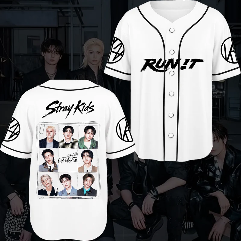 2026 Kpop STRAYKIDS Run It Wor - Street Fashion Jersey のレビューと価格