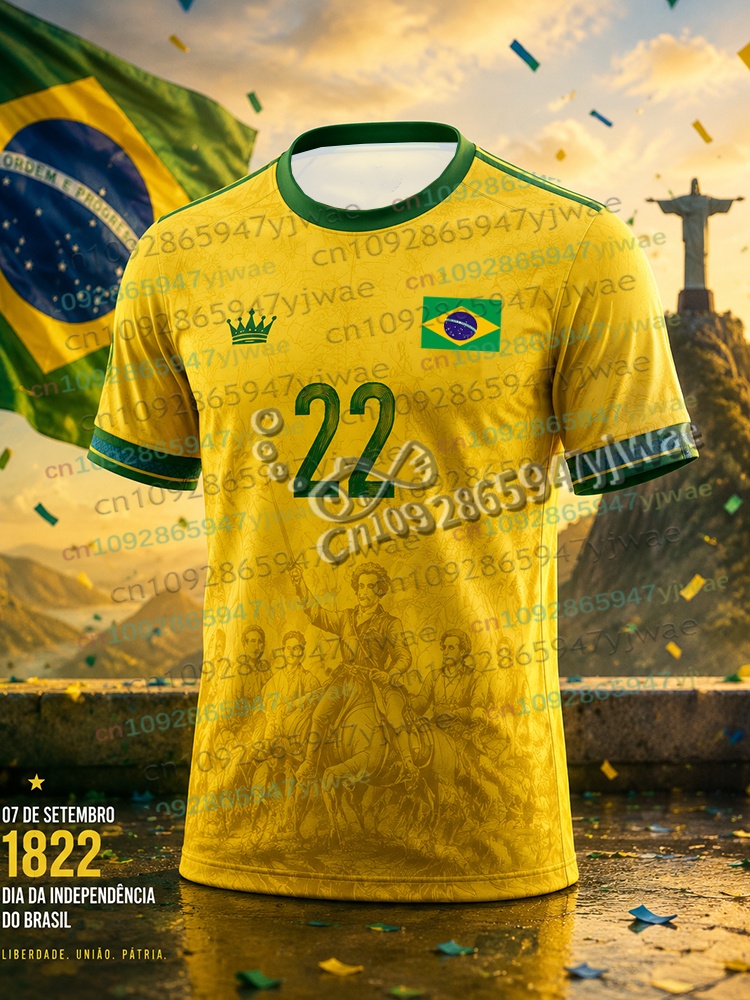 2026年 メンズ ブラジル独立記念日 サッカーユニフォーム - Street Fashion Brazil のレビューと価格
