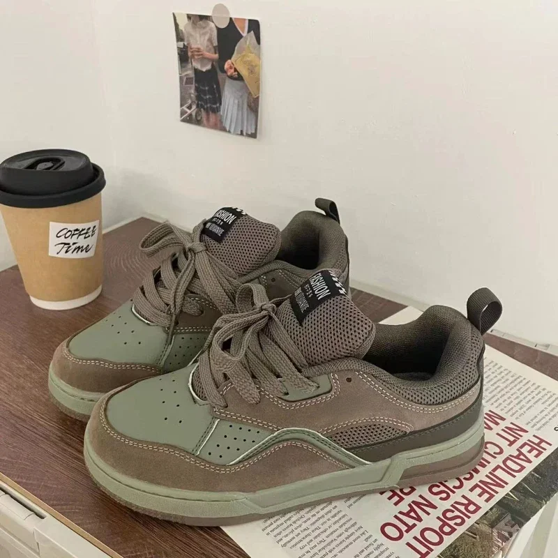ファッションヴィンテージスニーカー男性アメリカンスタイルスト - Street Fashion Walk のレビューと価格