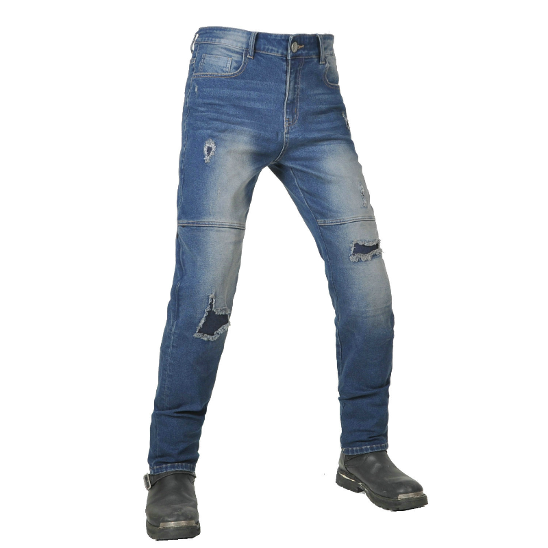 2026年ファッション レディース バイク用保護ジーンズ、ウ - Distressed Jean Rip のレビューと価格