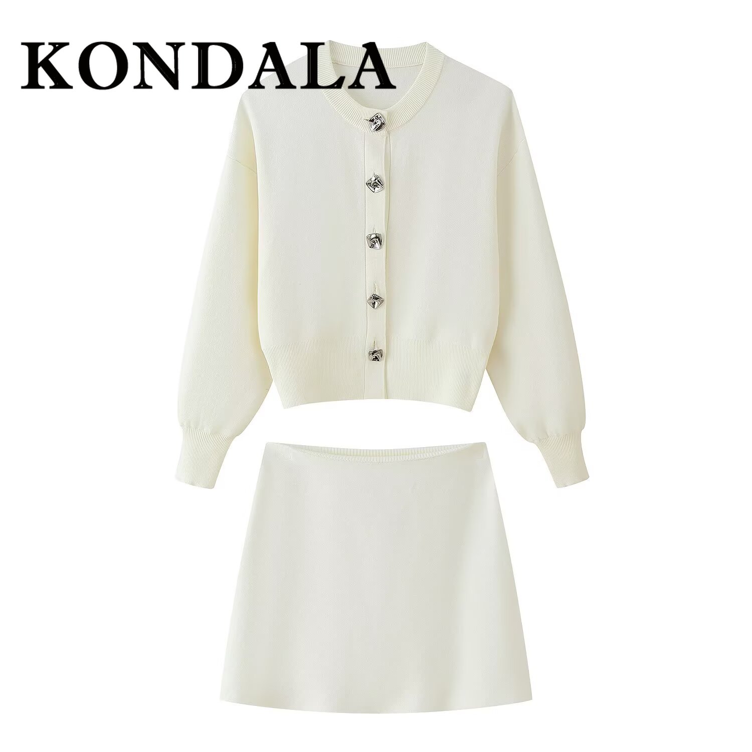 KONDALA シックで豪華なエレガントな白いスーツ、花柄ボ - Fashion Street Night のレビューと価格