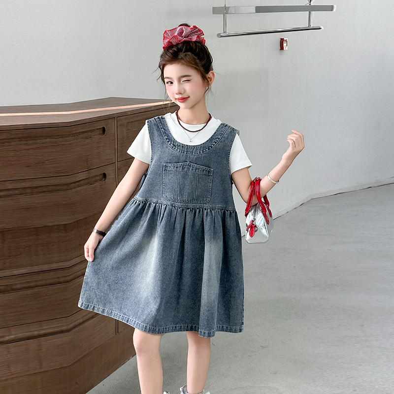 キッズファッション リバーシブル ルーズフィット ノースリー - Street Fashion Denim のレビューと価格