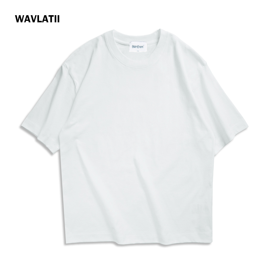 WAVLATII 特大白黒 Tシャツ女性のためのファッション - Street Fashion Jersey のレビューと価格