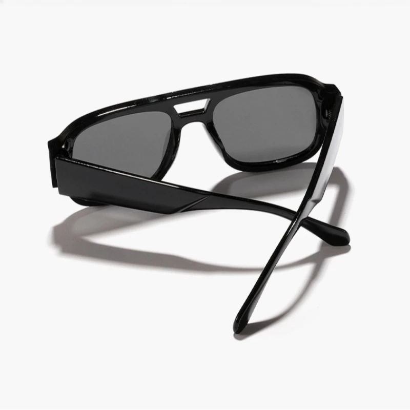 レトロなアビエイターサングラス 新しいY2Kダブルブリッジ  - Street Fashion Glasses のレビューと価格