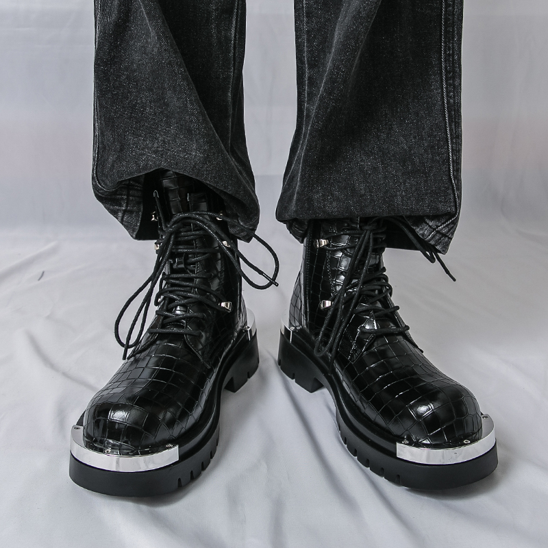 高品質ハイカットメンズアウトドアハイキングブーツ、ファッショ - Street Fashion Walk のレビューと価格