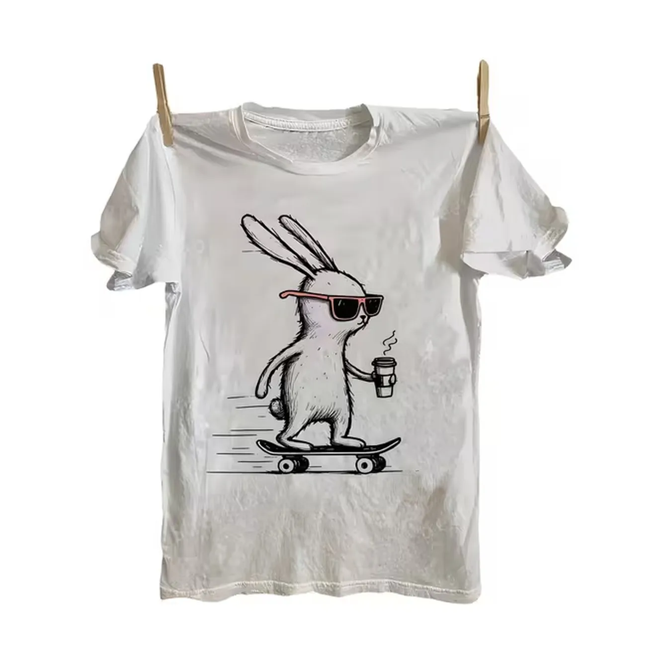 メンズ Tシャツ ホワイト ピュアコットン ラウンドネックト - Street Fashion Events のレビューと価格