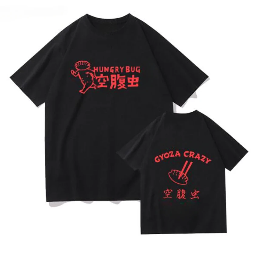 男性と女性のためのユニセックスTシャツ,漫画のプリントが施さ - Street Fashion Jersey のレビューと価格