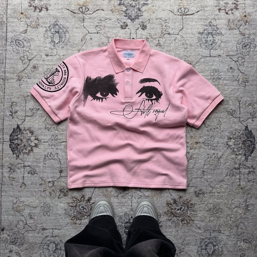 アメリカン・インス・レトロスタイル・ポロシャツ、刺繍ロゴデザ - Street Fashion Logo Design のレビューと価格