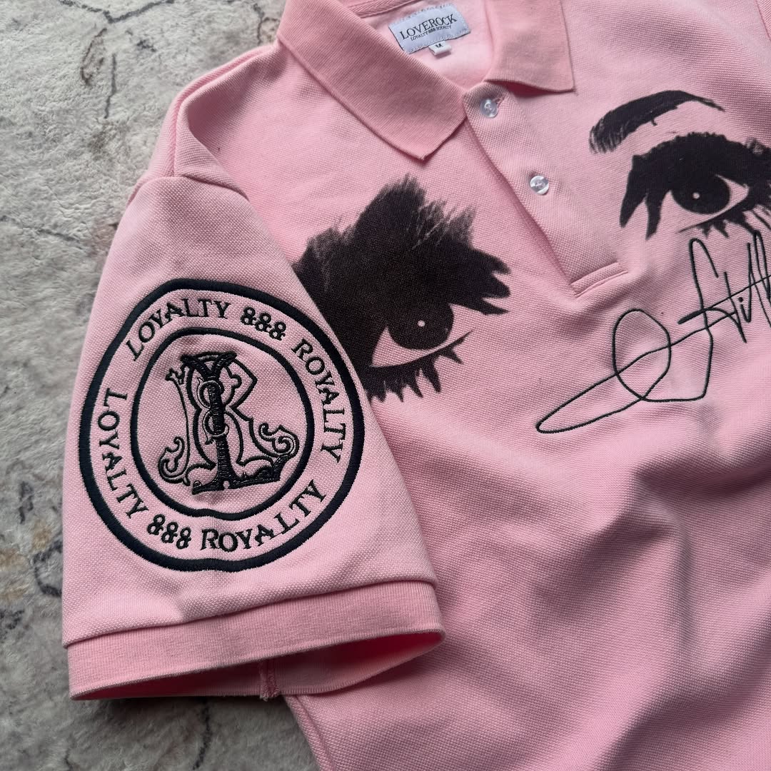 アメリカン・インス・レトロスタイル・ポロシャツ、刺繍ロゴデザ - Street Fashion Logo Design のレビューと価格