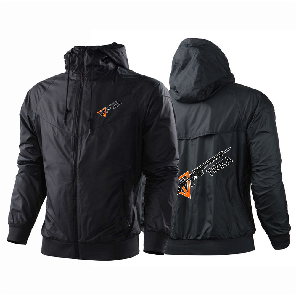 2026 春と秋のメンズジャケット Tikka By Sak - Street Fashion Logo Design のレビューと価格
